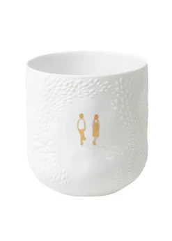 Licht „Parkspaziergang", D.8cm, H.8,5cm, Bilderges