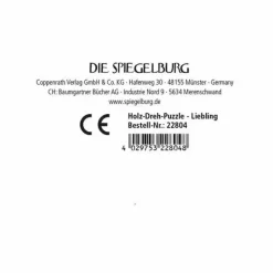 Liebling Tourlonias - Holz-Dreh-Puzzle
