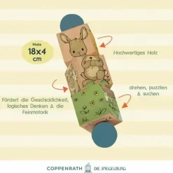 Liebling Tourlonias - Holz-Dreh-Puzzle