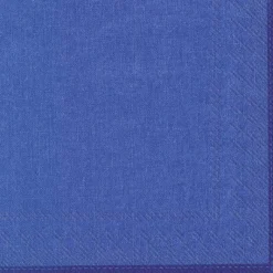 LINEN Blue Lunch-Servietten L1049640