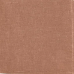LINEN UNI pink clay 40 x 40 cm Serviette (Textil)