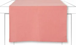 LINEN UNI pink clay 45 x 150 cm Tischläufer (Texti