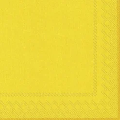 LINEN Yellow Lunch-Servietten L1049670
