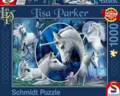 Lisa Parker: Anmutige Einhörner - Puzzle 1000 Teil