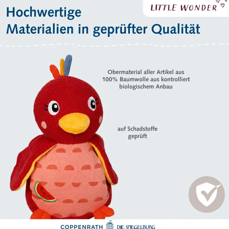 Little Wonder - Kuscheltier Mit Schnuffeltuch Par