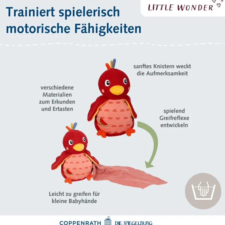 Little Wonder - Kuscheltier Mit Schnuffeltuch Par