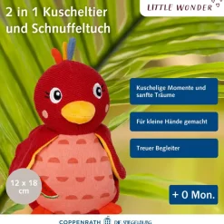 Little Wonder - Kuscheltier Mit Schnuffeltuch Par