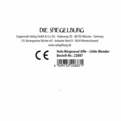 Little Wonder - Holz-Ringrassel Affe