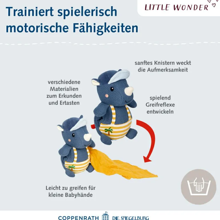 Little Wonder - Kuscheltier Mit Schnuffeltuch Nash