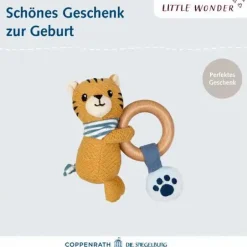 Little Wonder - Holz-Ringrassel Tiger