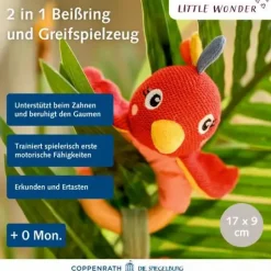Little Wonder - Holz-Ringrassel Paradiesvogel