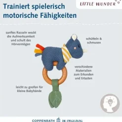 Little Wonder - Holz-Ringrassel Nashorn