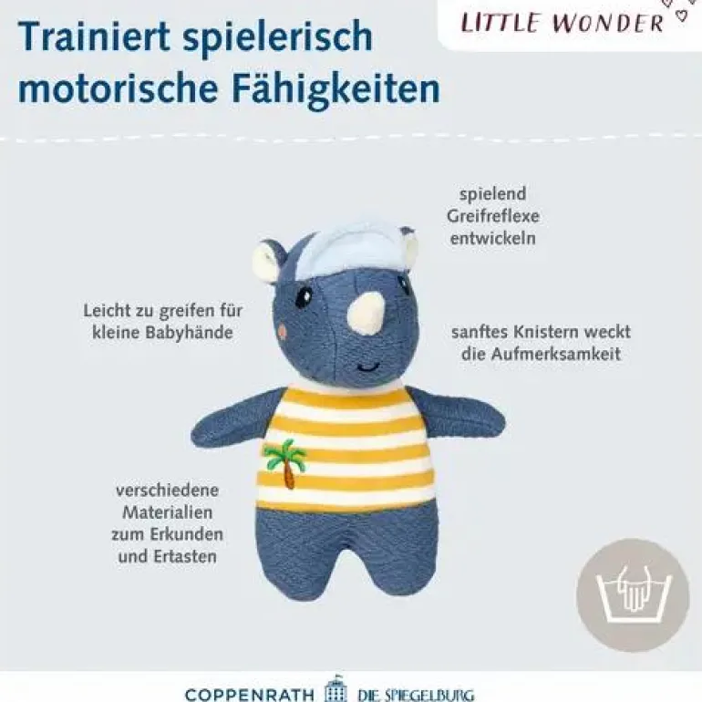 Little Wonder - Knistertier Nashorn