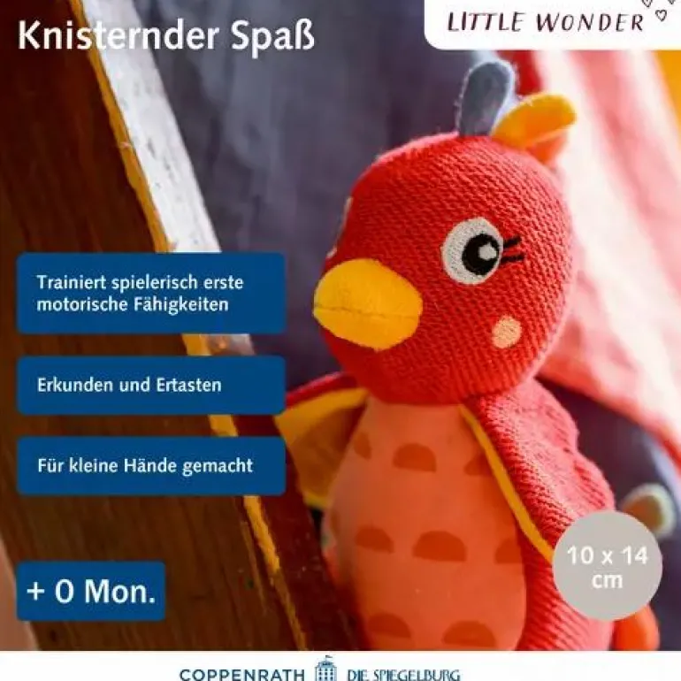 Little Wonder - Knistertier Paradiesvogel