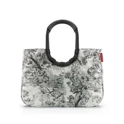 Loopshopper L jacquard grey Einkaufstasche