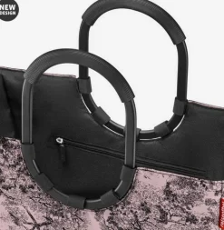 Loopshopper L jacquard rose Einkaufstasche