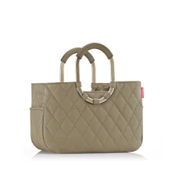 Loopshopper M Frame Rhombus Olive Einkaufstasche