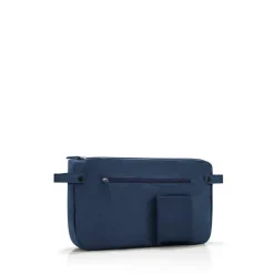 Loopshopper M Herringbone Dark Blue Einkaufstasche