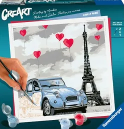 Lovely Paris - Malen nach Zahlen