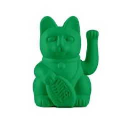 Lucky Cat / Vivid Green / Winkekatze 10,5 x 8,5 x