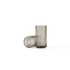 Lyngby Vase 20cm glass smoke