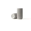 Lyngby Vase 20cm light grey