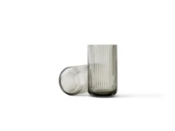 Lyngby Vase 25cm smoke Glas