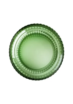 Lyngby Vase H31 copenhagen green mundgeblasenes gl