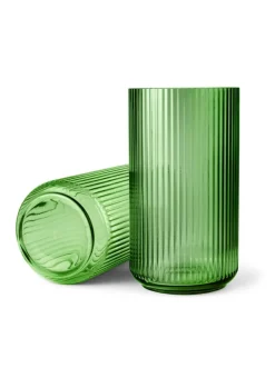 Lyngby Vase H38cm copenhagen green mundgeblasenes