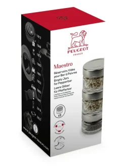Maestro Set aus drei Vorratsgläsern