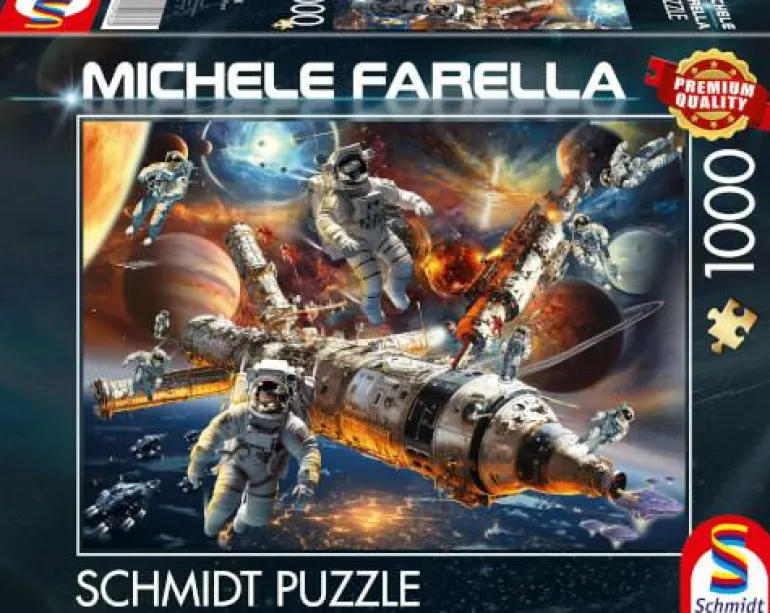 Magische Sternenwelten (Schwerelos im All) - Puzzl