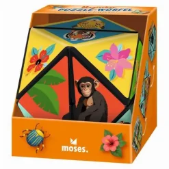 Magischer Puzzle-Würfel 'Im Dschungel'