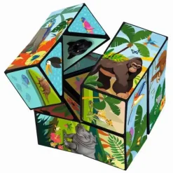 Magischer Puzzle-Würfel 'Im Dschungel'