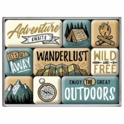 Magnet-Set (9-tlg) »Outdoor Adventure«