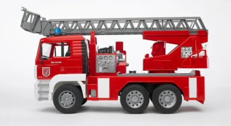 Man Feuerwehr Drehleiter