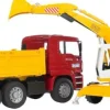 MAN TGA Kipper + Liebherr Schaufelbagger
