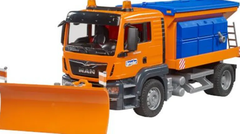 MAN TGS Winterdienst mit Räumschild