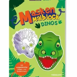 Masken-Malblock Dinos