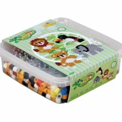 Maxi Box mit Perlen und Stiftplatten Wilde Tiere
