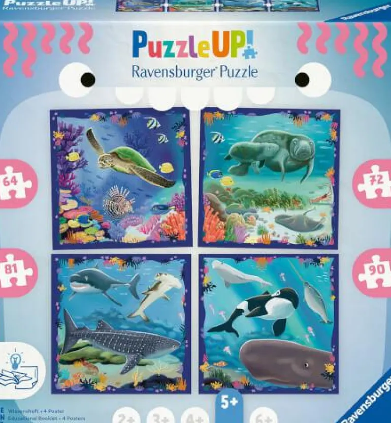 Meerestiere - Puzzle Up