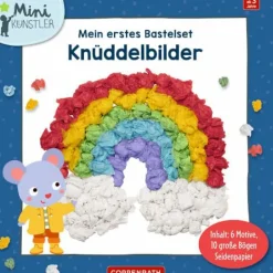 Mein 1. Bastelset: Knüddelbilder Regenbogen (Mini-