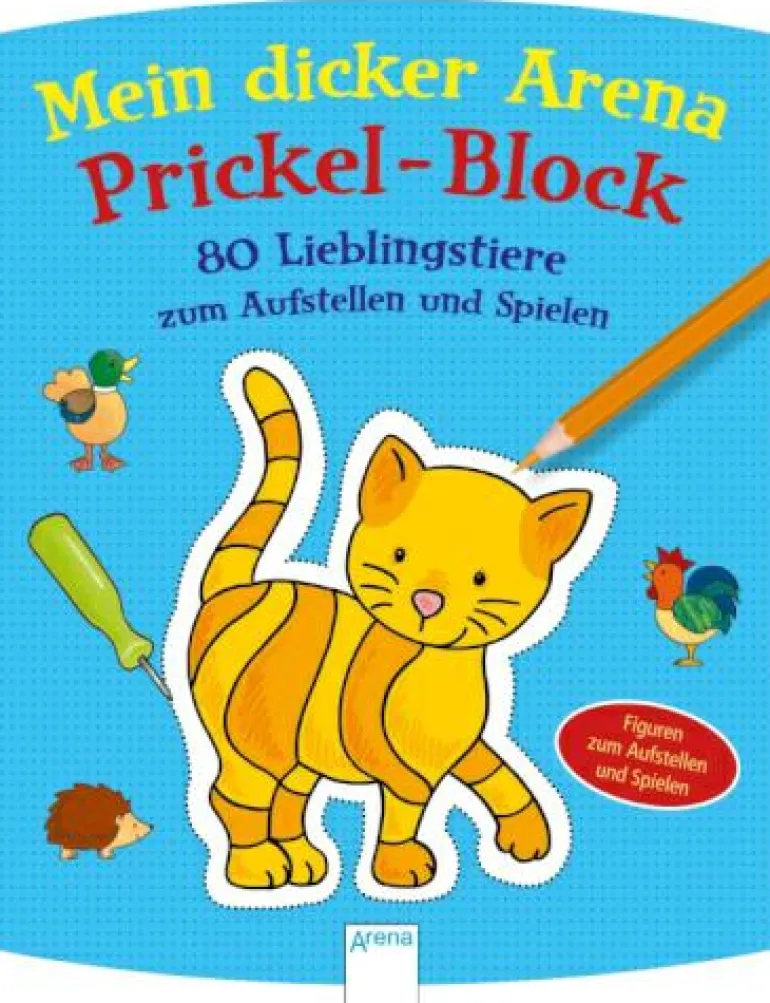 Mein Dicker Arena Prickel-Block - 80 Lieblingstier