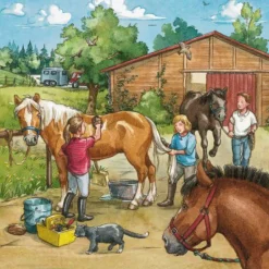 Mein Reiterhof - Puzzle 3x49 Teile