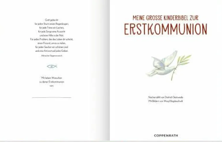 Meine große Kinderbibel zur Erstkommunion