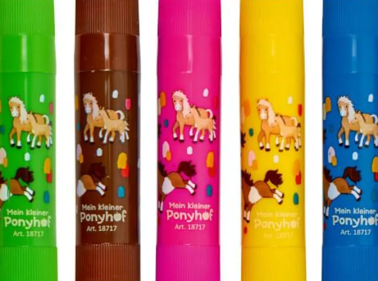 Mein kleiner Ponyhof - Wachsmalstifte (6 Stück)