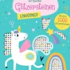 Mein Malbuch mit bunten Glitzersteinen – Einhörner