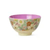 Melamine BBowl with Flower Power Print Small 300ml