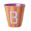 Melamine Cup B Stripes Medium 250ml