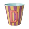 Melamine Cup D Stripes Medium 250ml