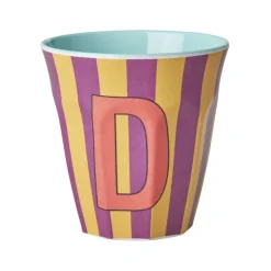 Melamine Cup D Stripes Medium 250ml